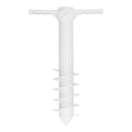 Beach Umbrella Sand Anchor Multifunction Safe Umbrella Holder Stand with 5 Spiral Screw for Beach Lawn Water Park