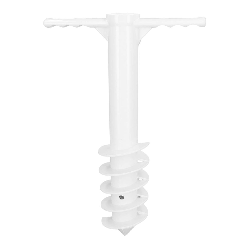 Beach Umbrella Sand Anchor Multifunction Safe Umbrella Holder Stand with 5 Spiral Screw for Beach Lawn Water Park