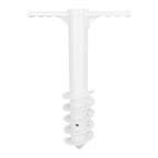 Beach Umbrella Sand Anchor Multifunction Safe Umbrella Holder Stand with 5 Spiral Screw for Beach Lawn Water Park