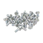 30PCS Stainless Steel Lawn Mower Blade Silver Weather Resistant Lawn Mower Replacement Blade for Husqvarna