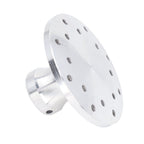 Trimmer Head Aluminum Multiple Holes with Twisted Ropes Strimmer Accessories for Titan Pro Brush Cutters