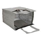 Aluminum Foil Simple Thermal Insulation Lunch Box Bag Oxford Cloth Large Capacity Thickened Bento Bag Grey