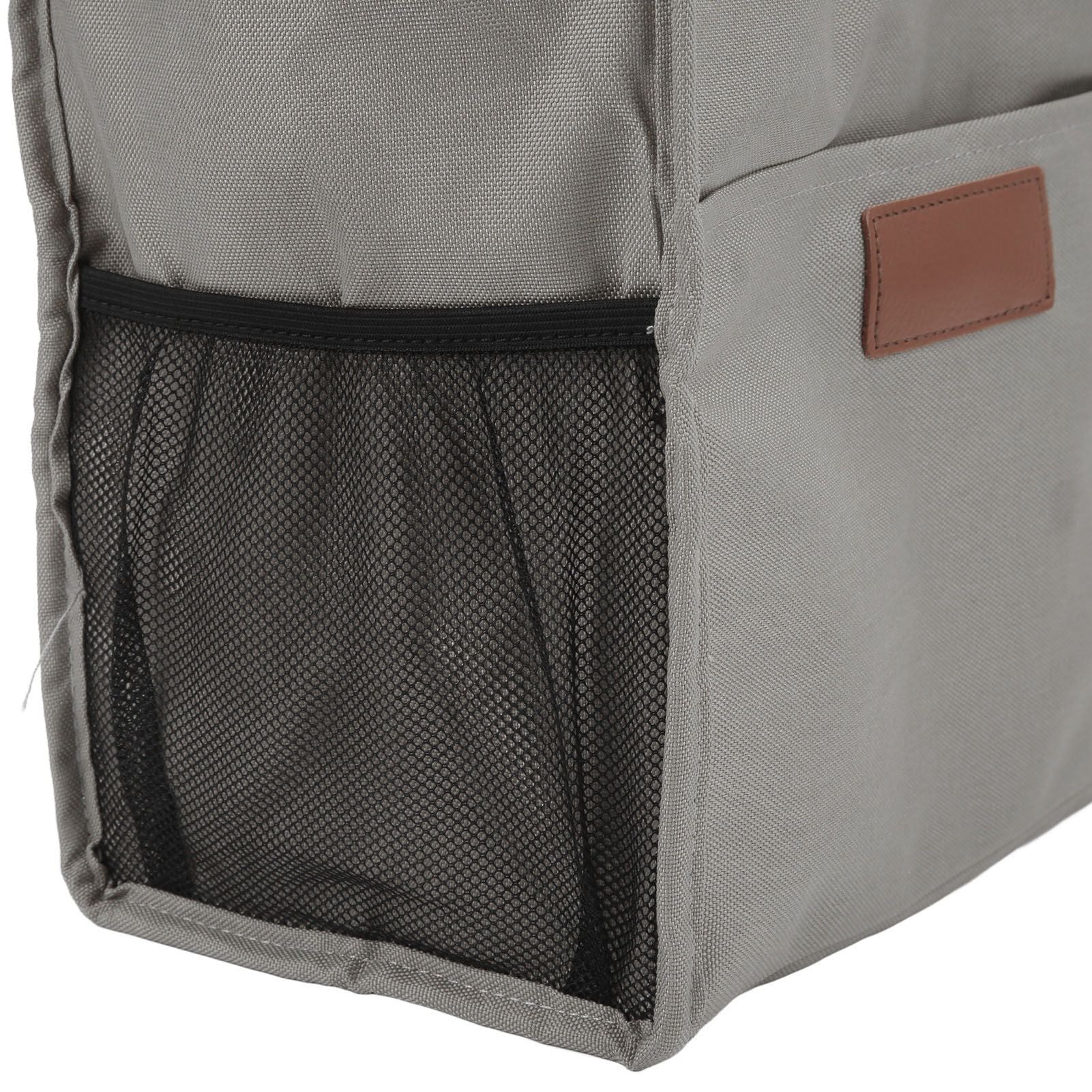 Aluminum Foil Simple Thermal Insulation Lunch Box Bag Oxford Cloth Large Capacity Thickened Bento Bag Grey
