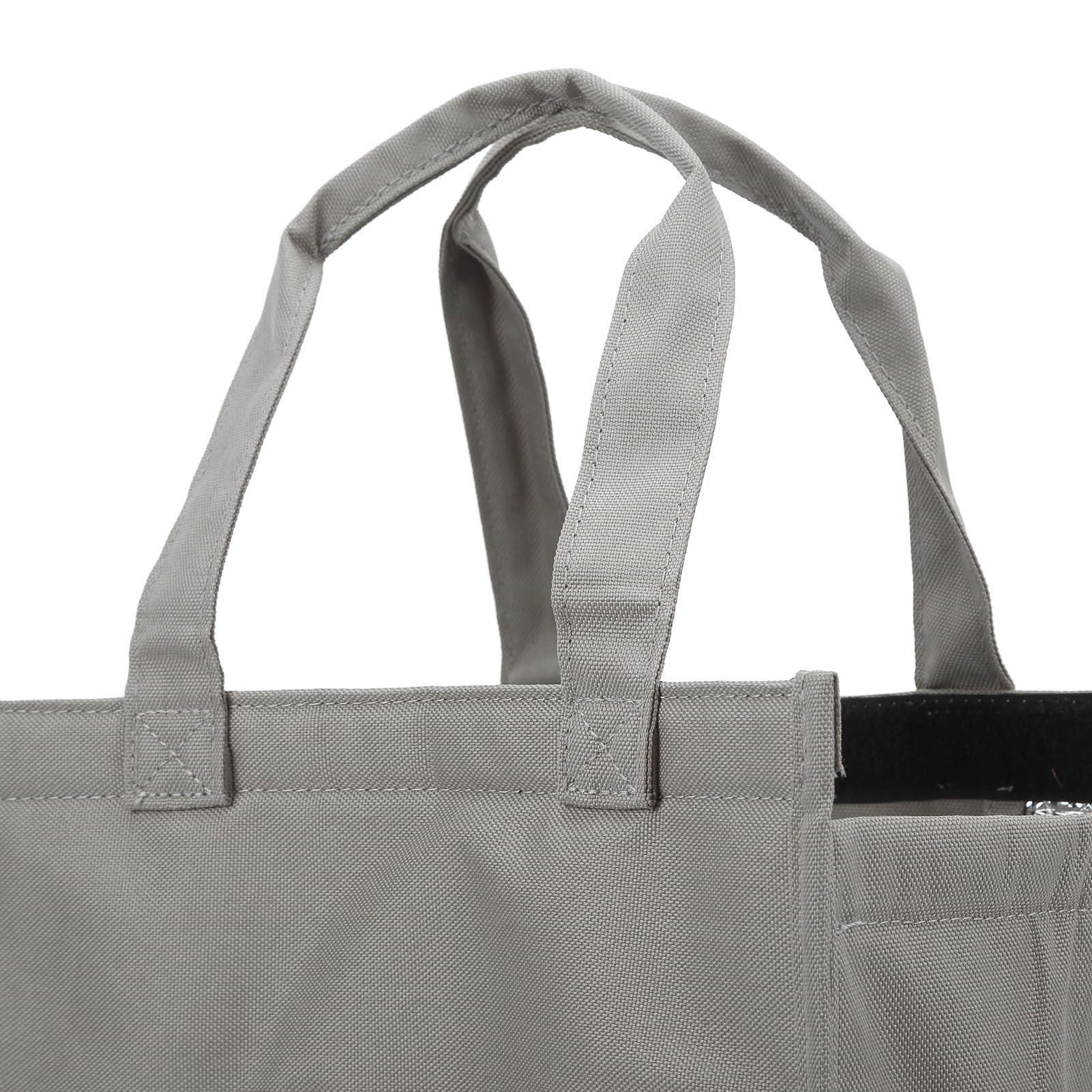 Aluminum Foil Simple Thermal Insulation Lunch Box Bag Oxford Cloth Large Capacity Thickened Bento Bag Grey