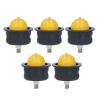 5Pcs Blower Carburetor Bottom Iron Primer Bulb for Fuxtec FX RM Series Lawn Mower Carburetor Primer Bulb