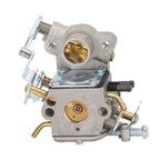 Chainsaw Carburetor Kit with Spark Plug Oil Filter Check Valve for Poulan SM4218AVX SM4518AVX