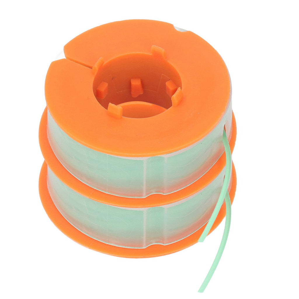 2Pcs Lawn Mower Spool Line Nylon Trimmer Accessories Replacement Fit for BOSCH ART 30 ART 30FA Green