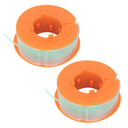 2Pcs Lawn Mower Spool Line Nylon Trimmer Accessories Replacement Fit for BOSCH ART 30 ART 30FA Green