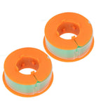 2Pcs Lawn Mower Spool Line Nylon Trimmer Accessories Replacement Fit for BOSCH ART 30 ART 30FA Green