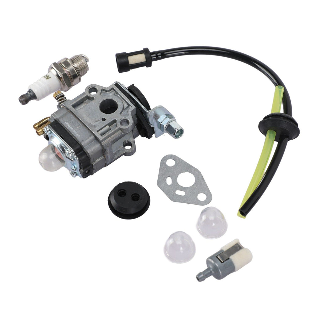 Lawn Mower Carburetor Kit Spark Plug Filter Line for TH23 TH26 TH34 23CC 25CC 26CC 33CC 35CC
