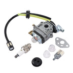 Lawn Mower Carburetor Kit Spark Plug Filter Line for TH23 TH26 TH34 23CC 25CC 26CC 33CC 35CC
