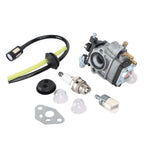 Lawn Mower Carburetor Kit Spark Plug Filter Line for TH23 TH26 TH34 23CC 25CC 26CC 33CC 35CC