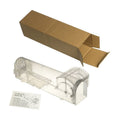 Automatic Mouse Trap High Sensitivity Self Locking Door Mouse Catcher Rat Catcher for Indoor Home Use Fully Transparent