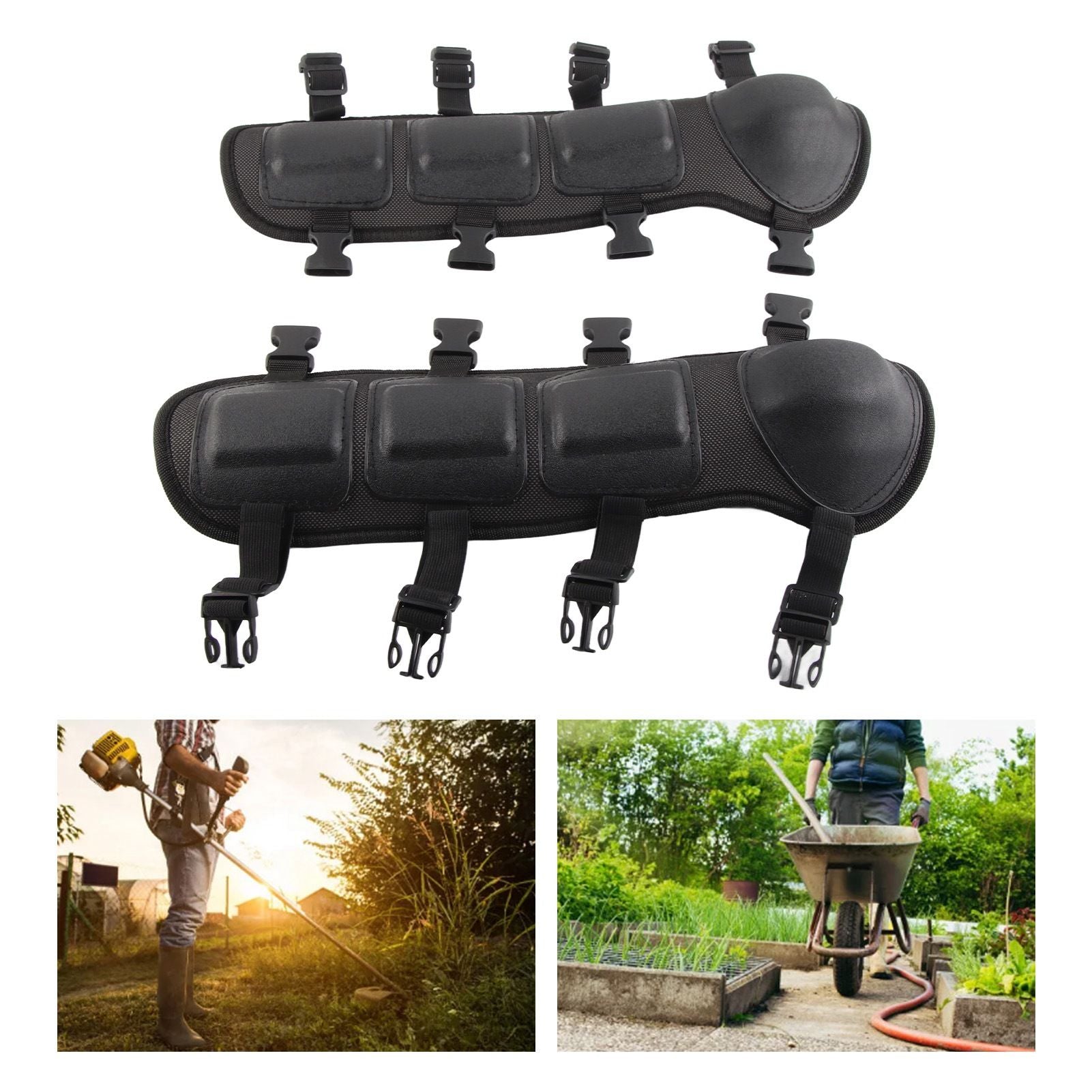 Knee Pads High Strength Protection Comfortable Easy Remove Optimal Fit Ventilation Chain Saw Shin Guards