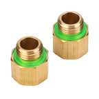 2PCS High Pressure Sprayer Reducer Adapter G3/8 Internal Thread to G1/4 External Thread Pesticide Sprayer Adapter