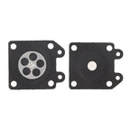 2Set Carburetor Diaphragm Repair Gasket Kits Carburetor Service Kit with Paper Pad and Gasket for Trimmer Lawn Mower
