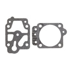 2Set Carburetor Diaphragm Repair Gasket Kits Carburetor Service Kit with Paper Pad and Gasket for Trimmer Lawn Mower