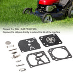 Trimmer Carburetor Repair Kit Carb Gasket Primer Bulb Set for Stihl HS45 FS38 FS55 Lawn Mower