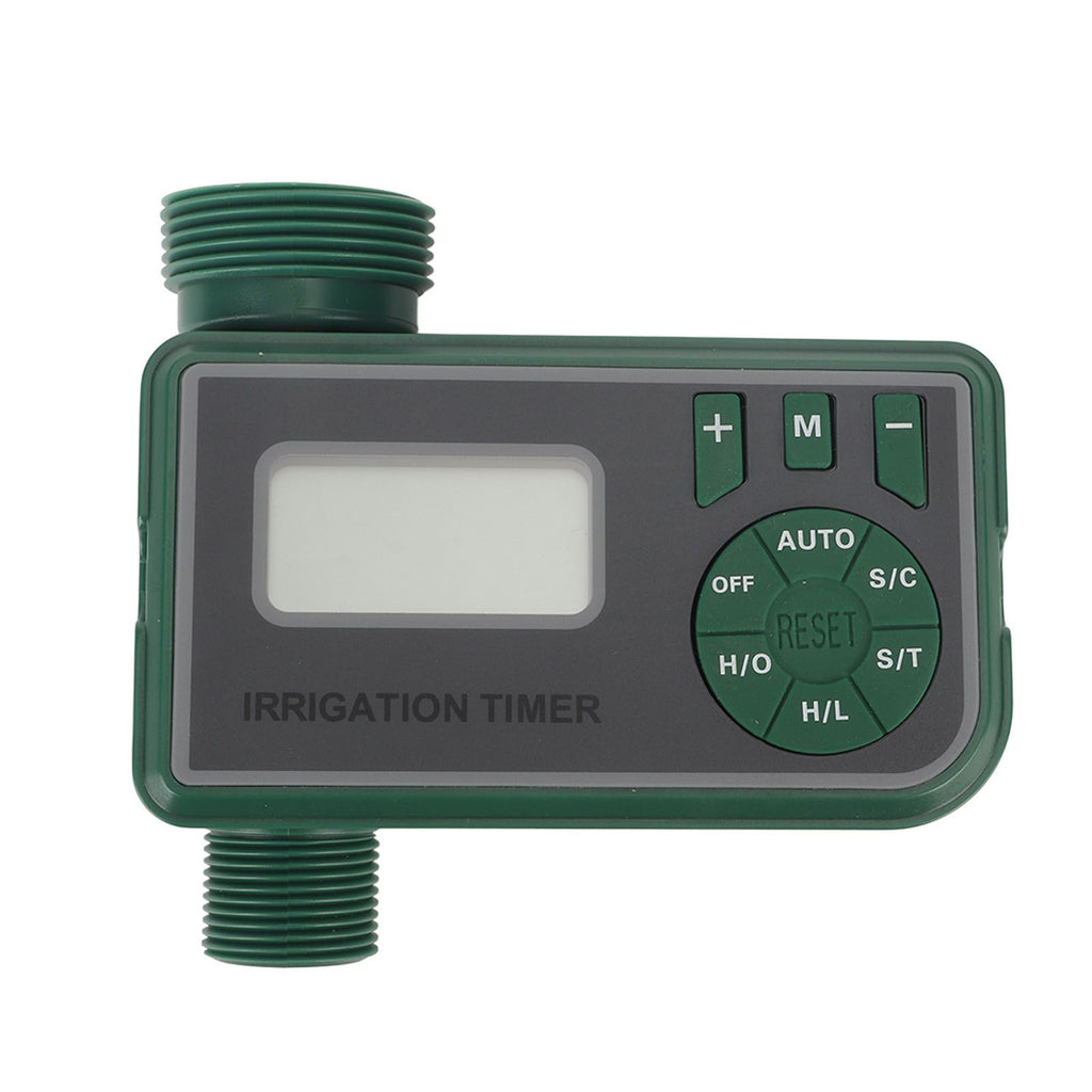 Sprinkler Timer Green Leak Proof G3/4 External Thread Water Outlet Watering Controller for Garden