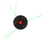 3 Leaf Plastic Blade Cutting Head Low Vibration Brush Cutter Weeding Head Replacement Internal Thread M10x1.25