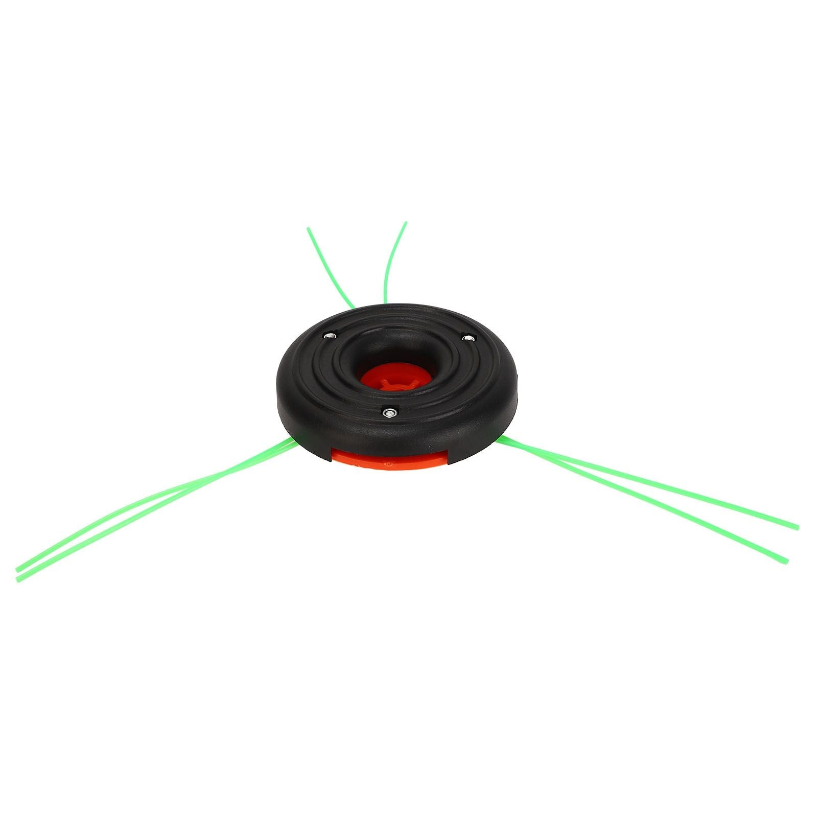 3 Leaf Plastic Blade Cutting Head Low Vibration Brush Cutter Weeding Head Replacement Internal Thread M10x1.25