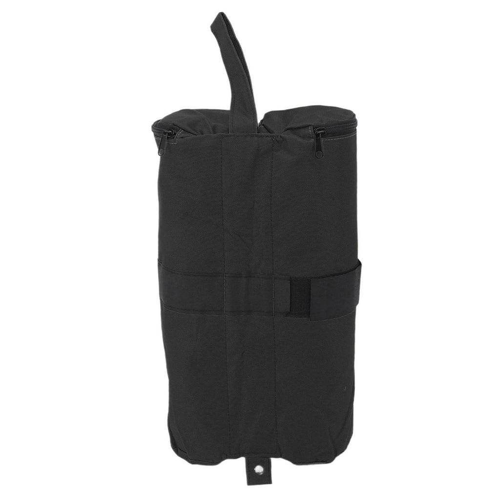 Tent Sand Bag Hook and Loop Design Tent Weight Bag Fixed Sandbags for Outdoor Tents Canopies Sun Umbrellas Black