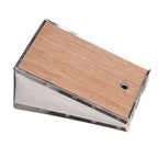 Bee Smoker Bellow PVC Leather Plywood Box Beekeeping Equipment Replacement with Clip for Beehive