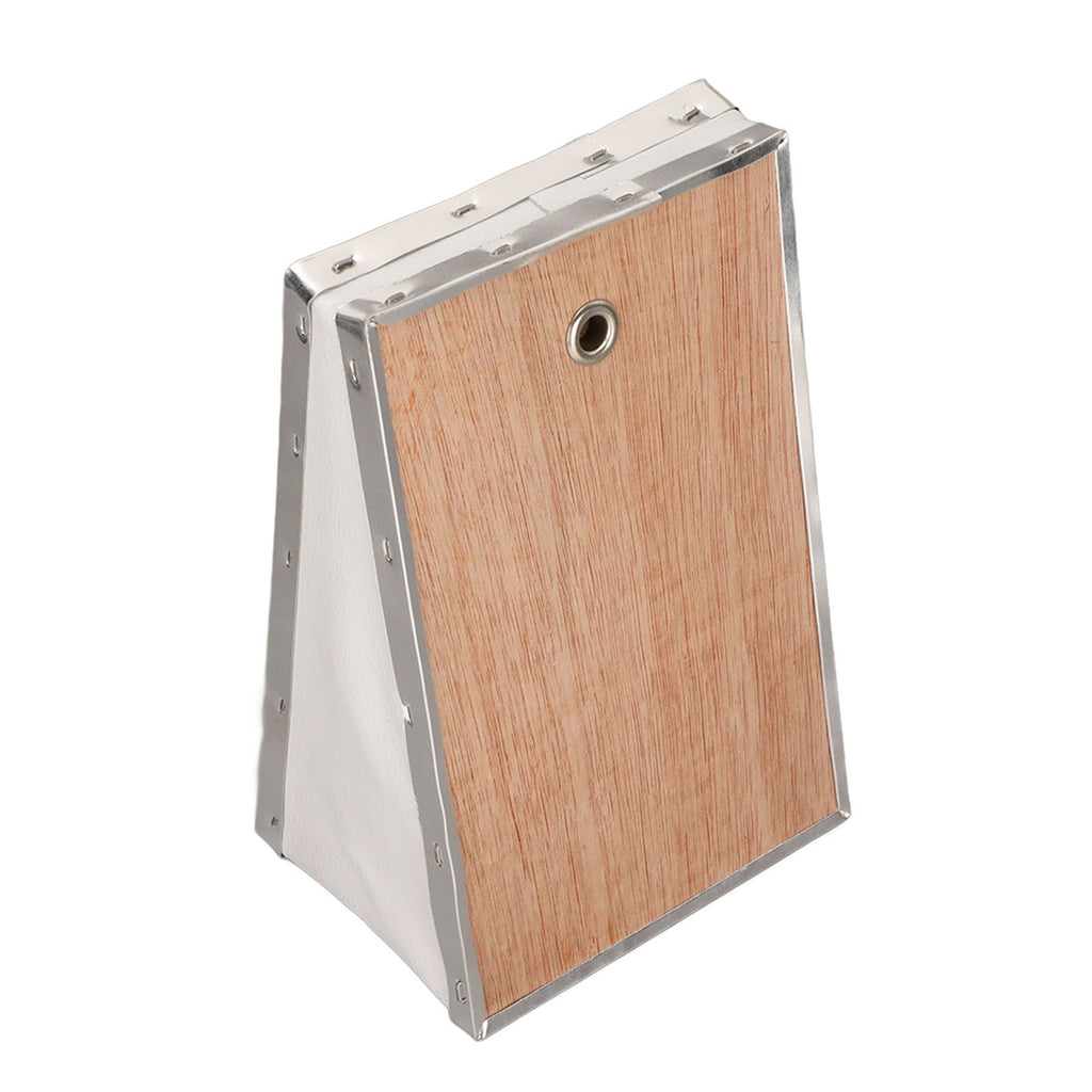Bee Smoker Bellow PVC Leather Plywood Box Beekeeping Equipment Replacement with Clip for Beehive