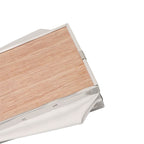 Bee Smoker Bellow PVC Leather Plywood Box Beekeeping Equipment Replacement with Clip for Beehive