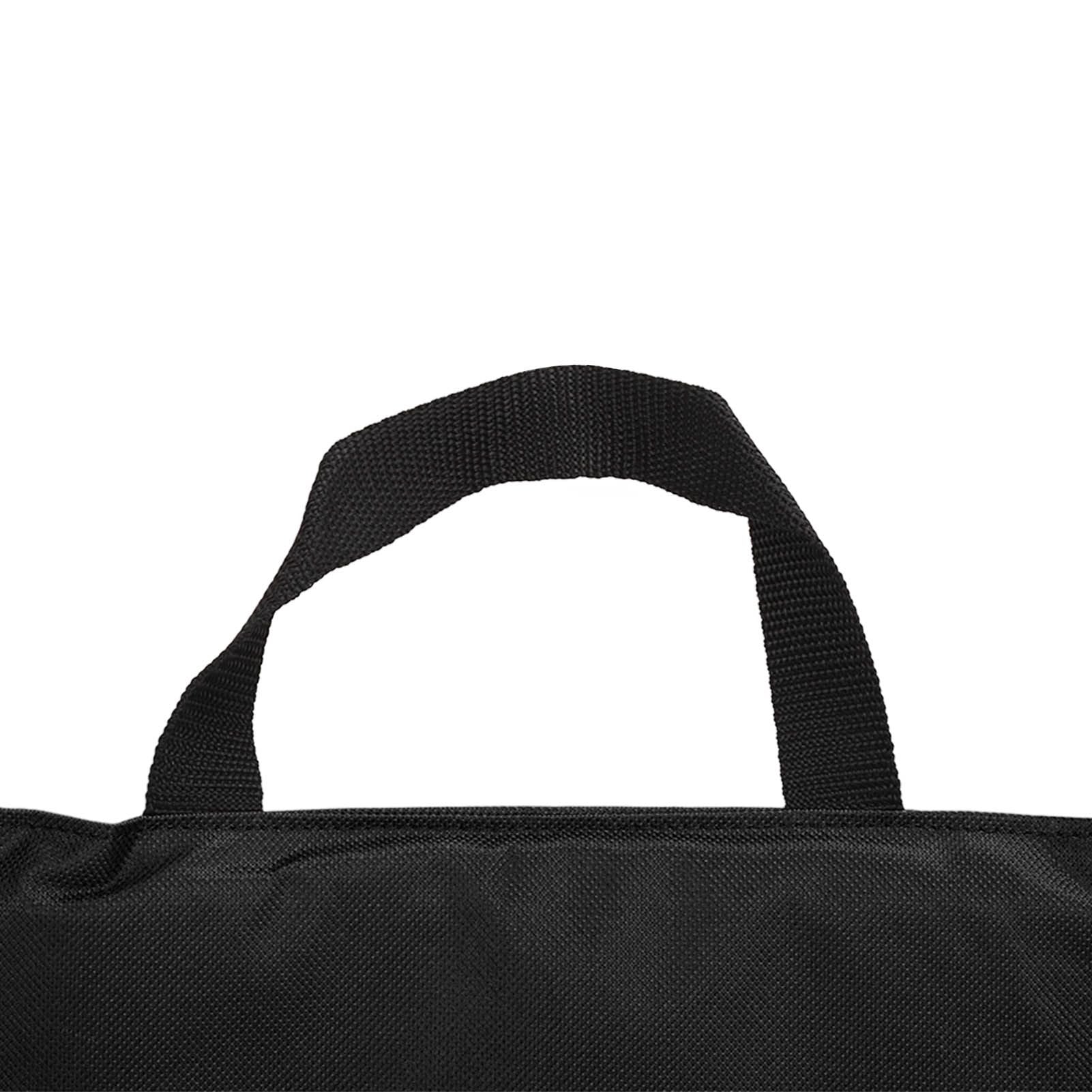 Folding Stadium Chair Adjustable Angle 600D Oxford Cloth Portable Bleacher Cushions with Pocket for Sandbeach Picnic BBQ Black