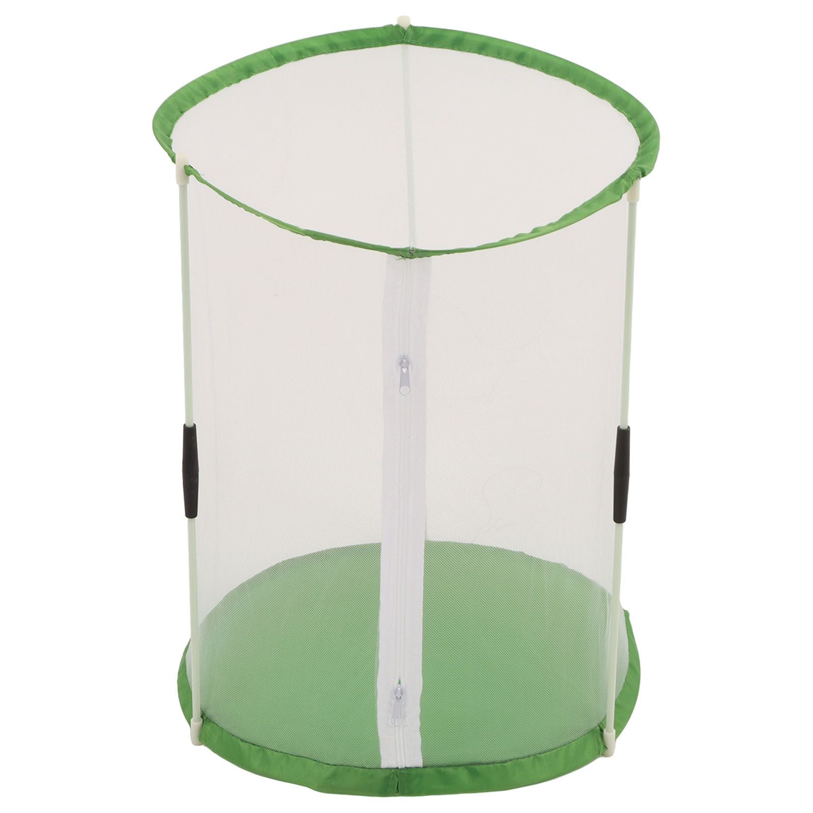 Cylindrical Butterfly and Insect Observation Cage Transparent Mesh Habitat Cage for Ornamental Plants