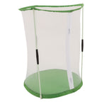 Cylindrical Butterfly and Insect Observation Cage Transparent Mesh Habitat Cage for Ornamental Plants