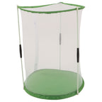 Cylindrical Butterfly and Insect Observation Cage Transparent Mesh Habitat Cage for Ornamental Plants