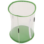 Cylindrical Butterfly and Insect Observation Cage Transparent Mesh Habitat Cage for Ornamental Plants