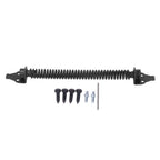 Self Closing Gate Door Spring Carbon Steel Electrophoresis Black Finish for Outdoor Villa Yard Fence