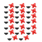 20PCS G1/8 Male Thread Chicken Drinking Nipples Automatic Waterer Equipment with Black Srews for Poultry Feeding