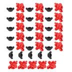 20PCS G1/8 Male Thread Chicken Drinking Nipples Automatic Waterer Equipment with Black Srews for Poultry Feeding