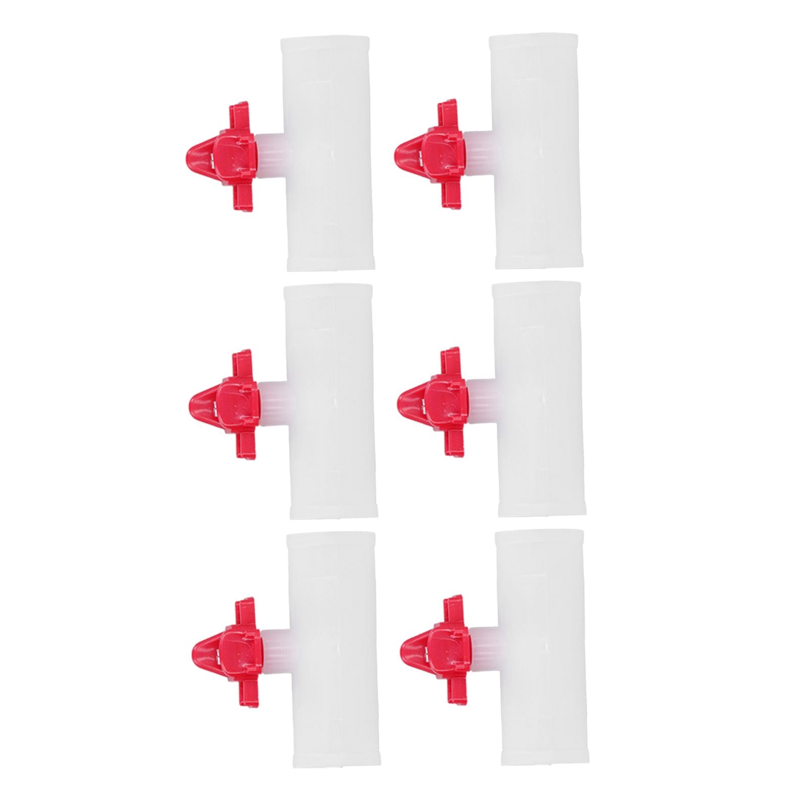 20 Sets Chicken Nipple Waterer Automatic Water Feeding Professional Chicken Watering Cups with T Joints for Quail Pigeons G3/4