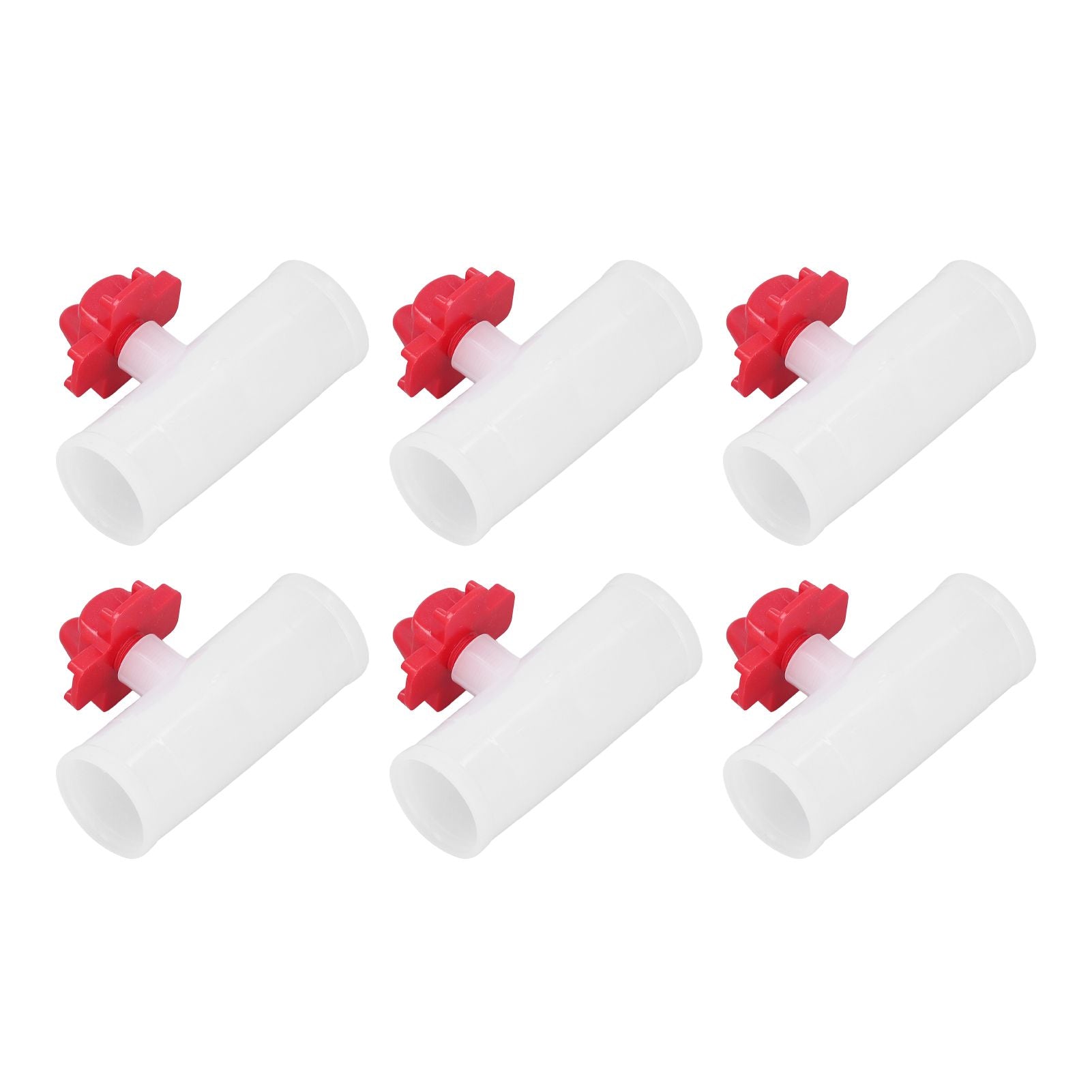 20 Sets Chicken Nipple Waterer Automatic Water Feeding Professional Chicken Watering Cups with T Joints for Quail Pigeons G3/4