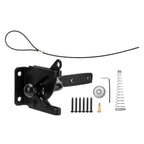 Fence Latch Carbon Steel with Spring Gate Latch Safety Latch for Indoor Window Doors Pet Fences