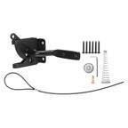 Fence Latch Carbon Steel with Spring Gate Latch Safety Latch for Indoor Window Doors Pet Fences