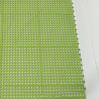 10PCS Suction Cup Floor Mats Anti Slip Plastic Mosaic Bath Mat for Kitchen Bathroom Green
