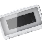 Waterproof Cell Phone Case Shower Phone Holder Wall Hanging Free Punch 360 Degree Rotation Touch Screen For Bathroom Kitchen White