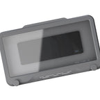 Waterproof Cell Phone Case Shower Phone Holder Wall Hanging Free Punch 360 Degree Rotation Touch Screen For Bathroom Kitchen Grey