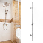 Shower Slide Bar Stainless Steel Head Holder Adjustable Wall Mount Home Decor for Bathroom