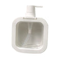 Empty Lotion Pump Bottle Odorless Transparent PET 500ml Recyclable Refillable Lotion Dispenser for Travel Bend