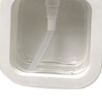 Empty Lotion Pump Bottle Odorless Transparent PET 500ml Recyclable Refillable Lotion Dispenser for Travel Bend