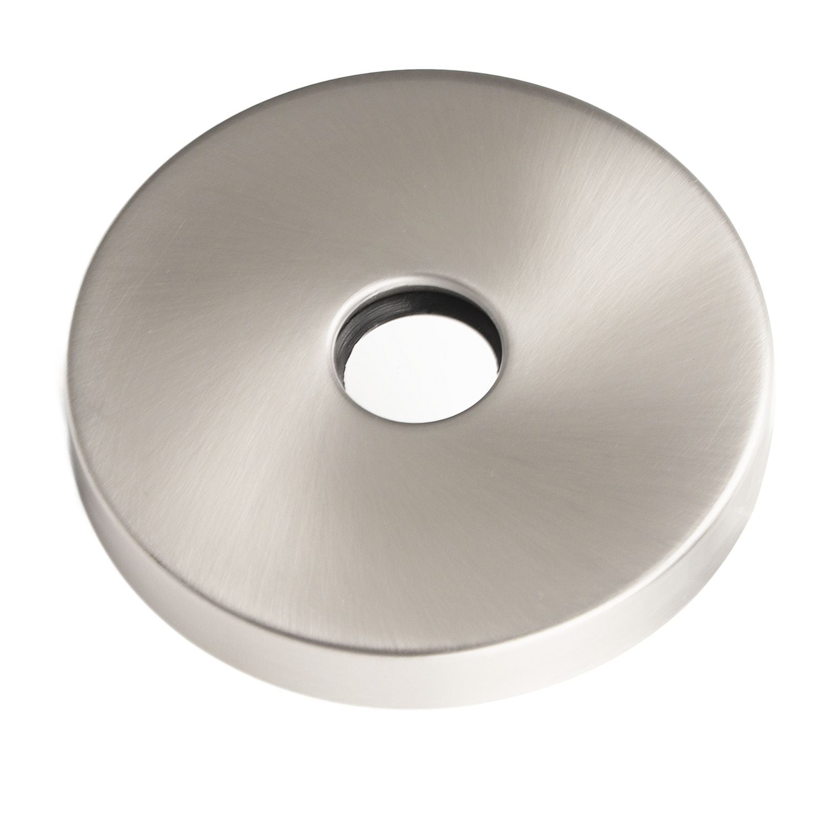 Large Shower Arm Flange 304 Stainless Steel Shower Arm Escutcheon Plate for G1/2in Pipe Replacement Home Brushed