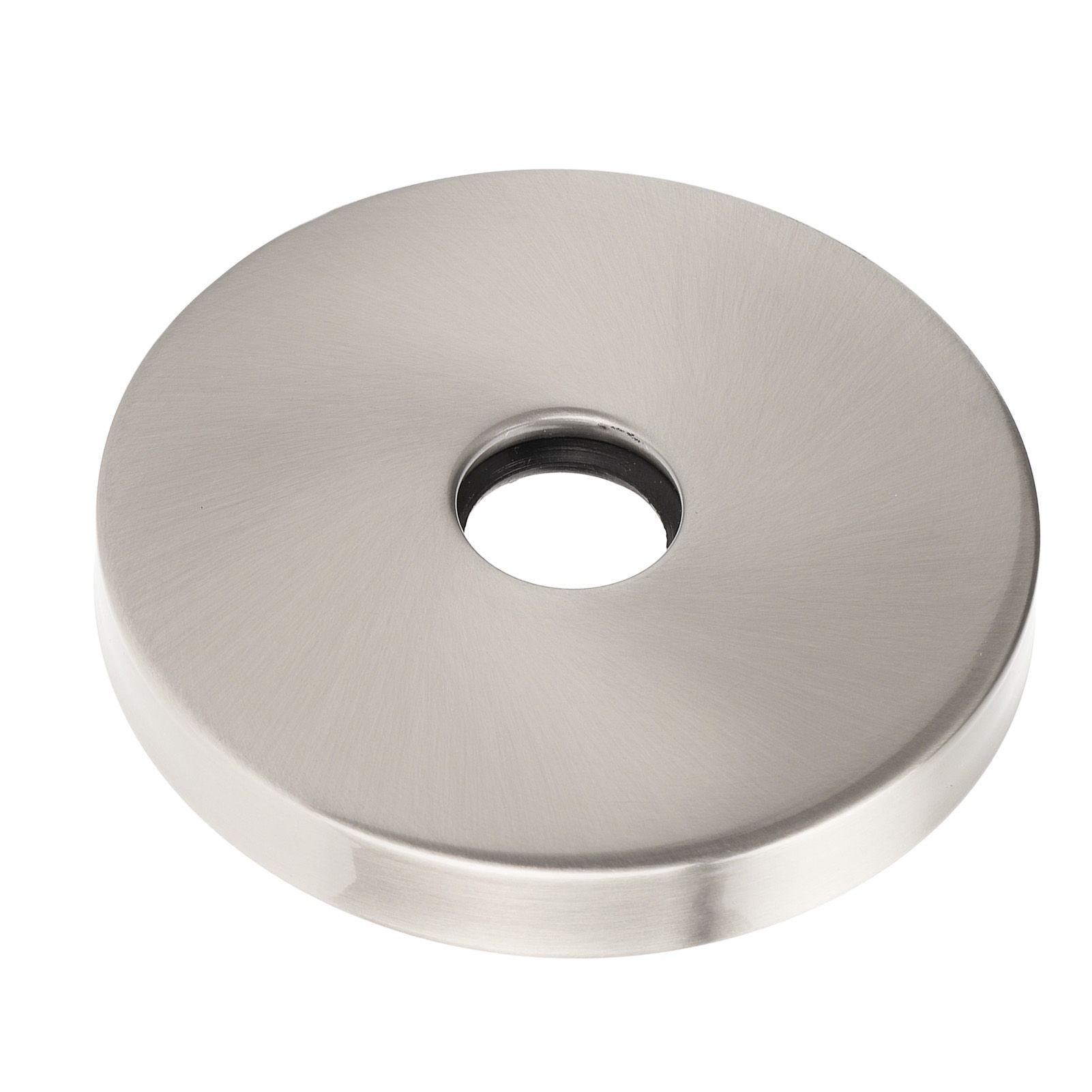 Large Shower Arm Flange 304 Stainless Steel Shower Arm Escutcheon Plate for G1/2in Pipe Replacement Home Brushed