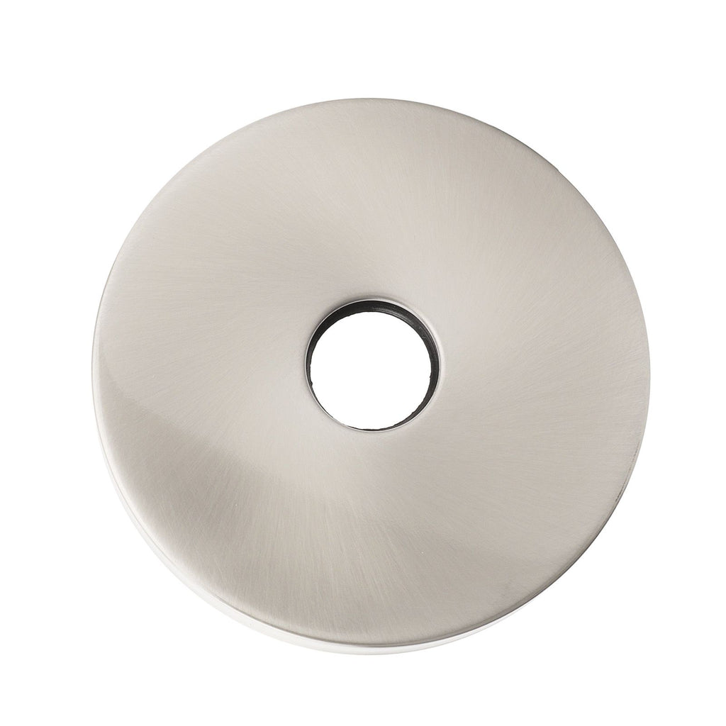 Large Shower Arm Flange 304 Stainless Steel Shower Arm Escutcheon Plate for G1/2in Pipe Replacement Home Brushed